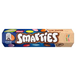 Smarties Milk Chocolate Sweets Tube (38G)