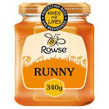 Rowse Pure & Natural Runny Honey Jar (340G)