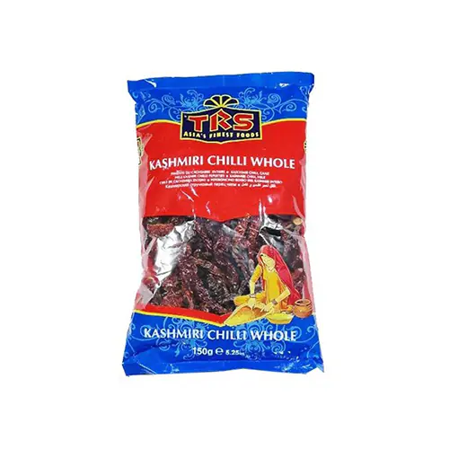 TRS CHILLI WHOLE KASHMIRI 150GM