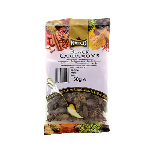 NATCO BLACK CARDAMOM 50G