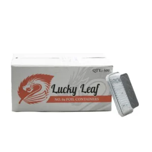 Lucky Leaf No6A Foil Containers 500pcs