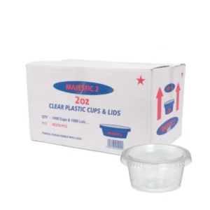 Majestic Plastic 4oz Cup 1000pcs